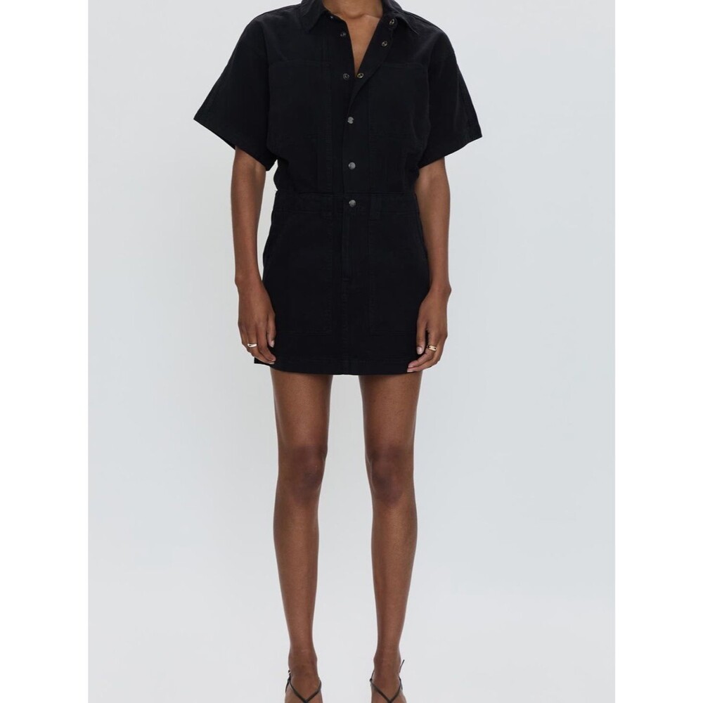 NEW Pistola Tully Front Snap Minidress